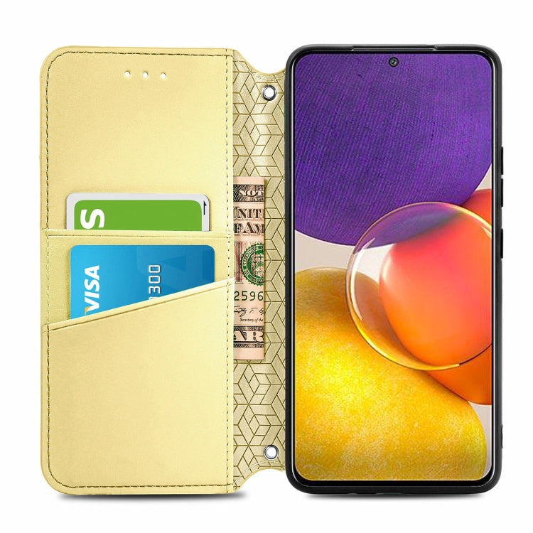 For Galaxy A82 5G/Quantum 2 Blooming Mandala Embossed Pattern Magnetic Horizontal Flip Leather Case with Holder & Card Slots & Wallet