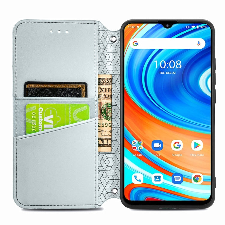 For UMIDIGI A9 Blooming Mandala Embossed Pattern Magnetic Horizontal Flip Leather Case with Holder & Card Slots & Wallet