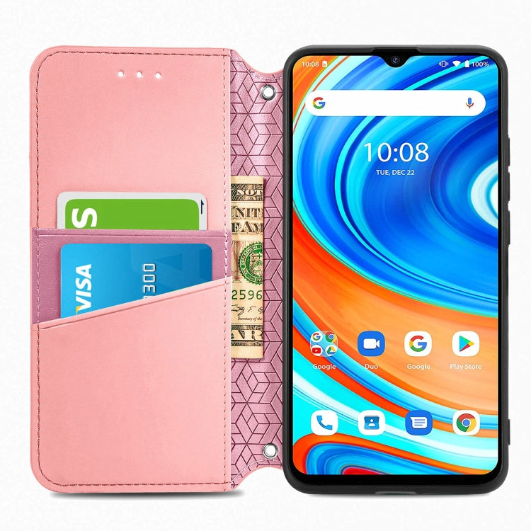 For UMIDIGI A9 Blooming Mandala Embossed Pattern Magnetic Horizontal Flip Leather Case with Holder & Card Slots & Wallet