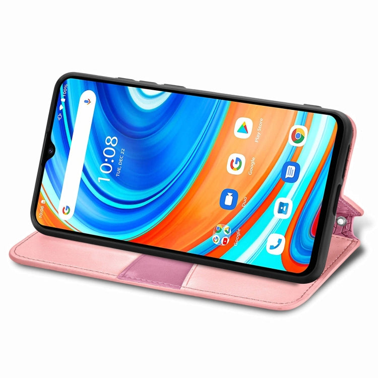 For UMIDIGI A9 Blooming Mandala Embossed Pattern Magnetic Horizontal Flip Leather Case with Holder & Card Slots & Wallet
