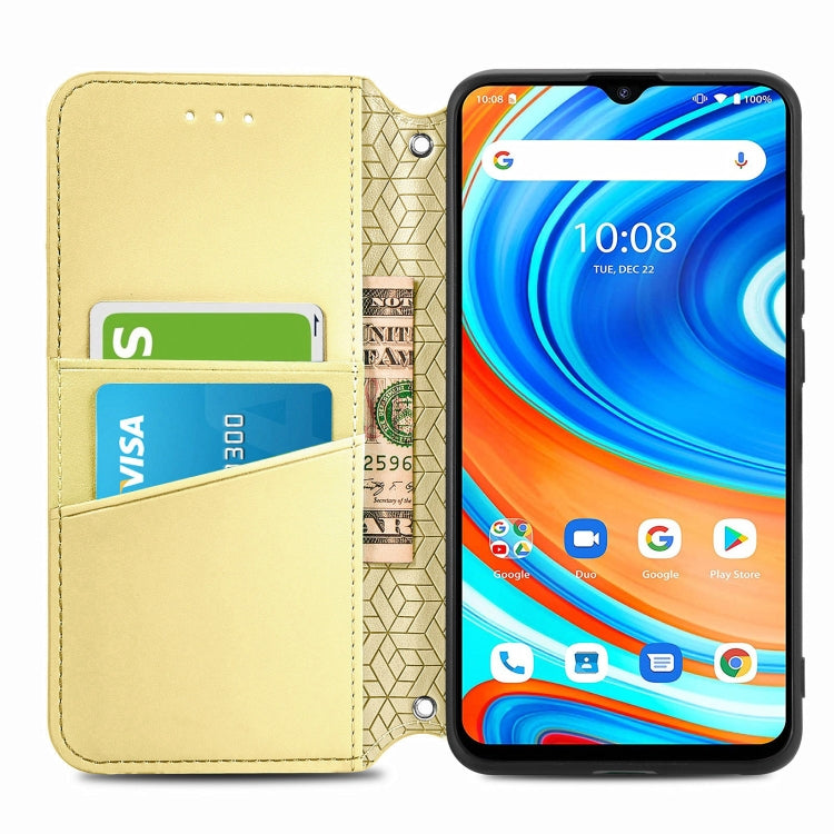 For UMIDIGI A9 Blooming Mandala Embossed Pattern Magnetic Horizontal Flip Leather Case with Holder & Card Slots & Wallet