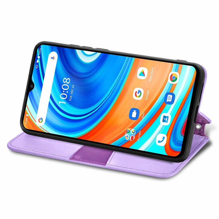 For UMIDIGI A9 Blooming Mandala Embossed Pattern Magnetic Horizontal Flip Leather Case with Holder & Card Slots & Wallet