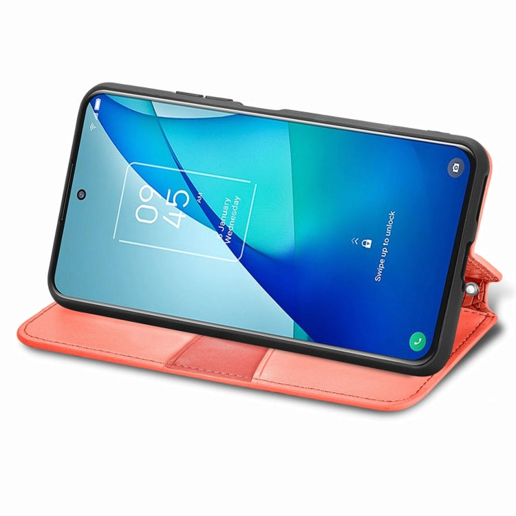 For TCL 20S Blooming Mandala Embossed Pattern Magnetic Horizontal Flip Leather Case with Holder & Card Slots & Wallet