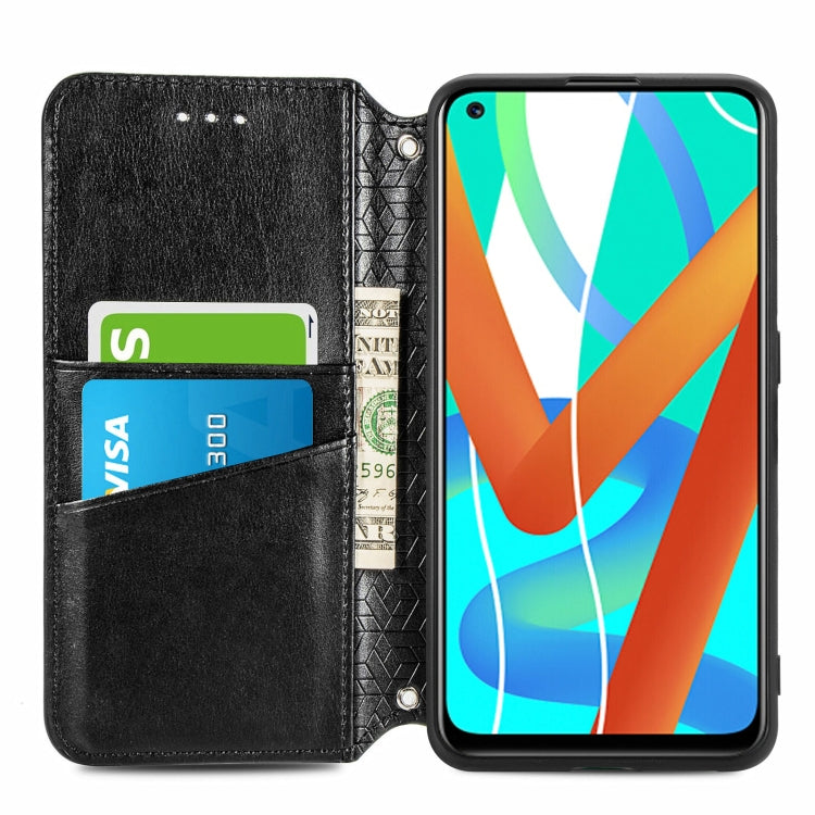 For OPPO Realme V13 Blooming Mandala Embossed Pattern Magnetic Horizontal Flip Leather Case with Holder & Card Slots & Wallet