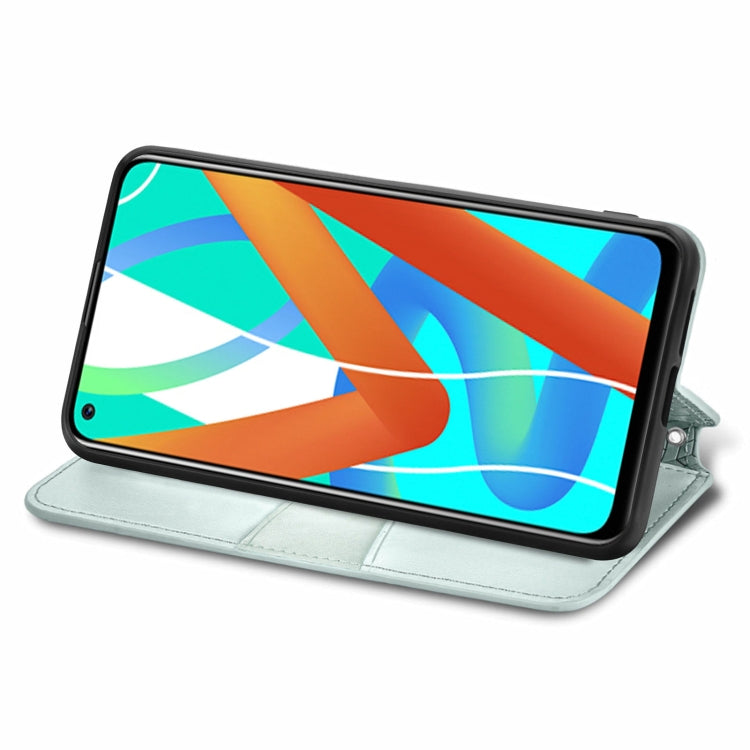 For OPPO Realme V13 Blooming Mandala Embossed Pattern Magnetic Horizontal Flip Leather Case with Holder & Card Slots & Wallet