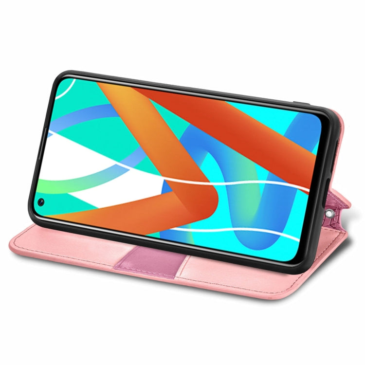 For OPPO Realme V13 Blooming Mandala Embossed Pattern Magnetic Horizontal Flip Leather Case with Holder & Card Slots & Wallet