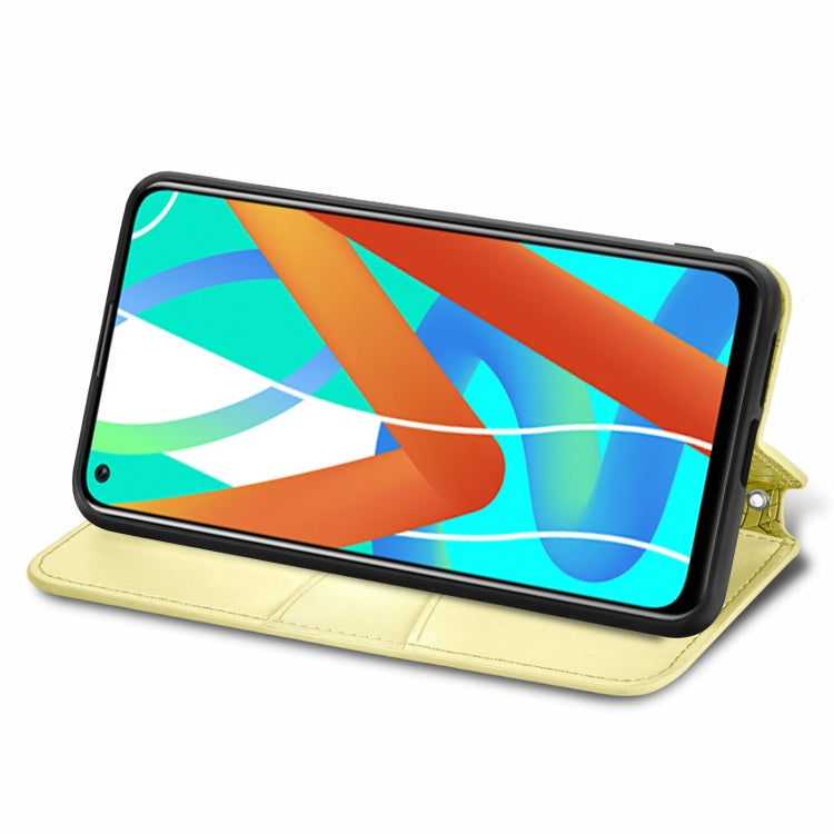 For OPPO Realme V13 Blooming Mandala Embossed Pattern Magnetic Horizontal Flip Leather Case with Holder & Card Slots & Wallet