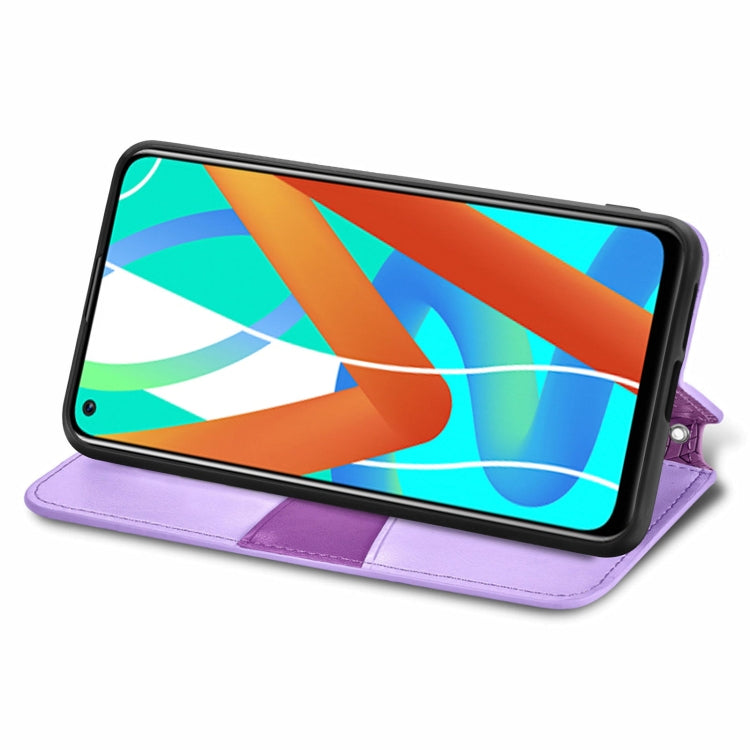 For OPPO Realme V13 Blooming Mandala Embossed Pattern Magnetic Horizontal Flip Leather Case with Holder & Card Slots & Wallet