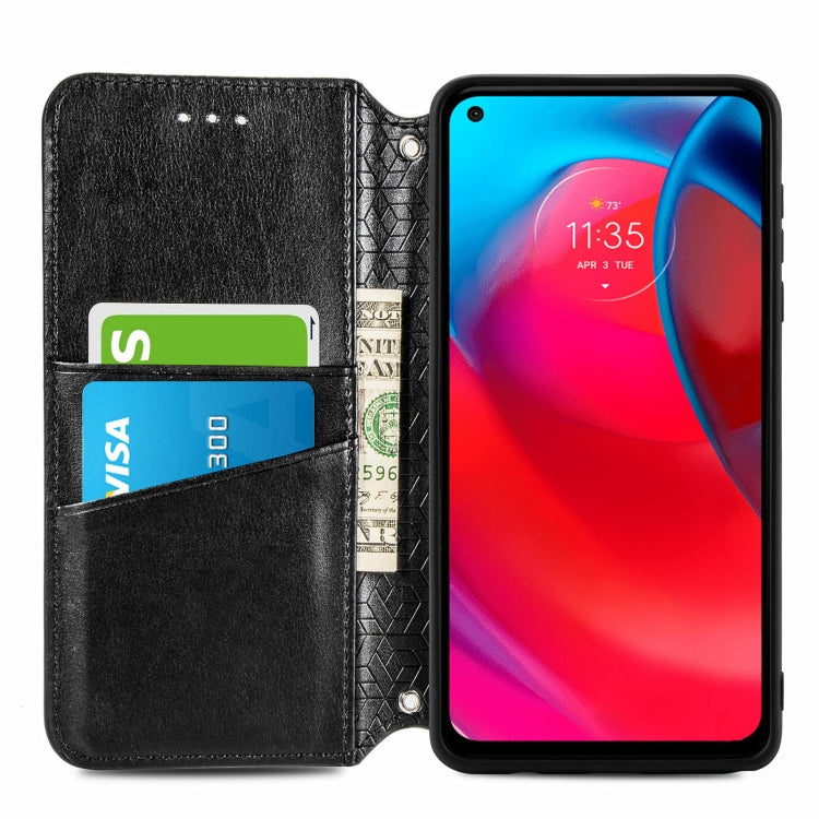 For Motorola G Stylus 5G Blooming Mandala Embossed Pattern Magnetic Horizontal Flip Leather Case with Holder & Card Slots & Wallet