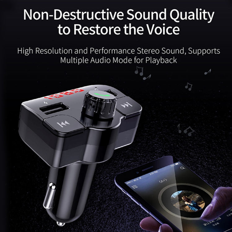 G15 Car MP3 Player Bluetooth Wireless Car Charger Kit Hands-free Dual USB Fm Transmitter