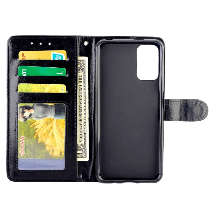 For Xiaomi Redmi Note10 5G /  Poco M3 Pro Crazy Horse Texture Leather Horizontal Flip Protective Case with Holder & Card Slots & Wallet & Photo Frame