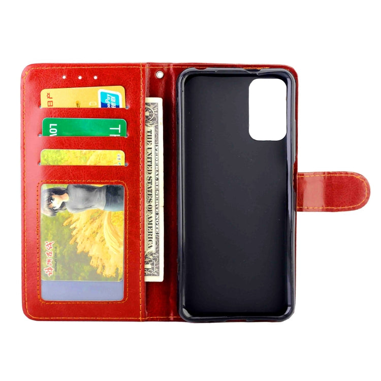 For Xiaomi Redmi Note10 5G /  Poco M3 Pro Crazy Horse Texture Leather Horizontal Flip Protective Case with Holder & Card Slots & Wallet & Photo Frame