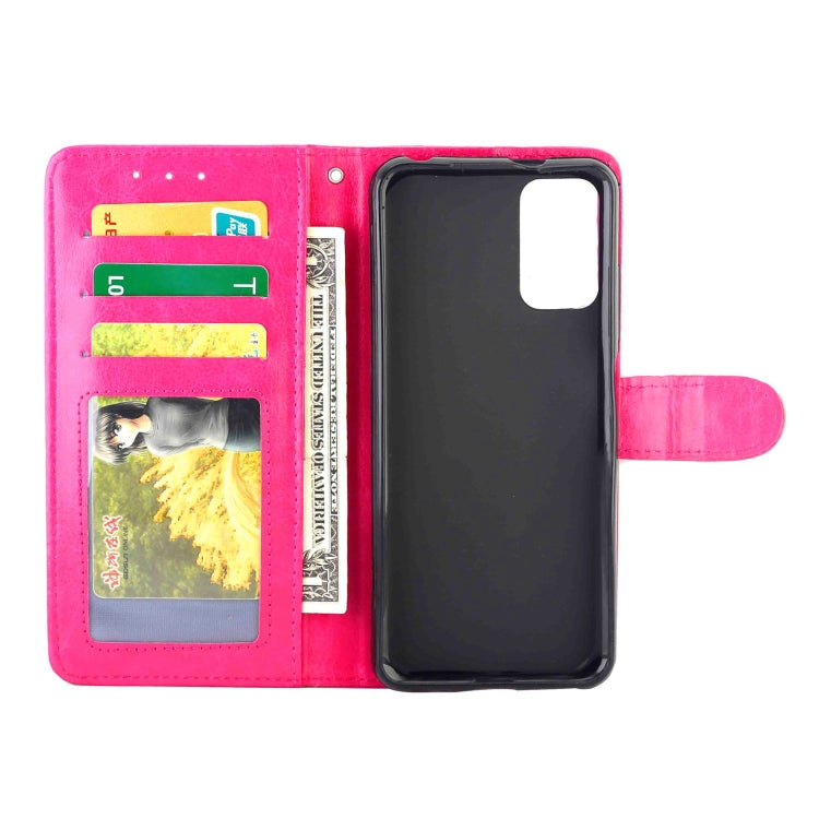 For Xiaomi Redmi Note10 5G /  Poco M3 Pro Crazy Horse Texture Leather Horizontal Flip Protective Case with Holder & Card Slots & Wallet & Photo Frame