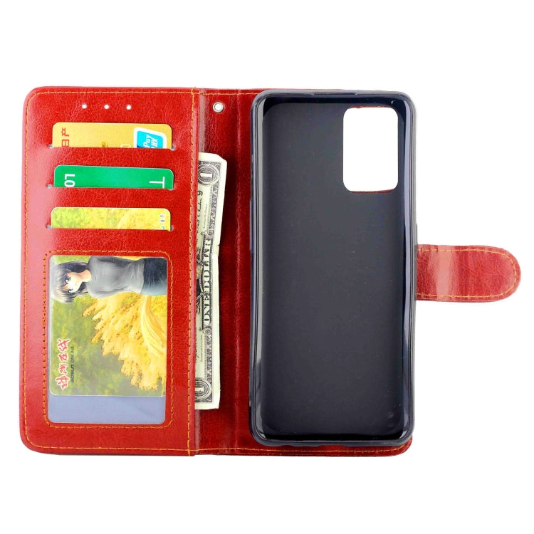 For OPPO Realme GT 5G / X7 Max 5G / Q3 Pro 5G China / GT Neo 5G Crazy Horse Texture Leather Horizontal Flip Protective Case with Holder & Card Slots & Wallet & Photo Frame