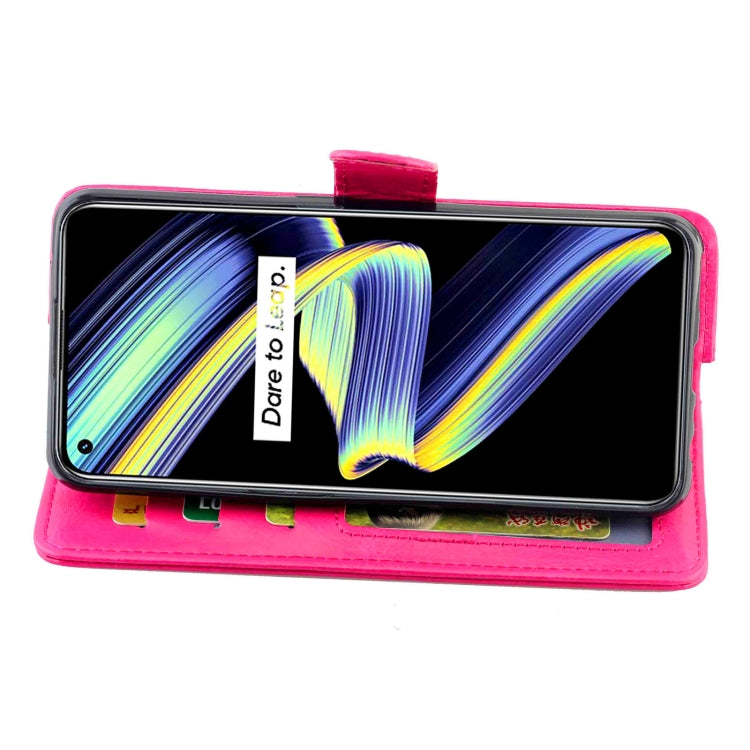 For OPPO Realme GT 5G / X7 Max 5G / Q3 Pro 5G China / GT Neo 5G Crazy Horse Texture Leather Horizontal Flip Protective Case with Holder & Card Slots & Wallet & Photo Frame