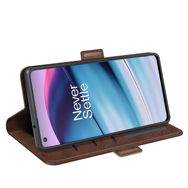 For OnePlus Nord CE 5G Dual-side Magnetic Buckle Horizontal Flip Leather Case with Holder & Card Slots & Wallet