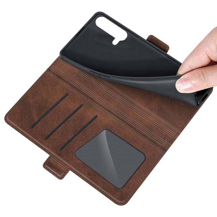 For OnePlus Nord CE 5G Dual-side Magnetic Buckle Horizontal Flip Leather Case with Holder & Card Slots & Wallet