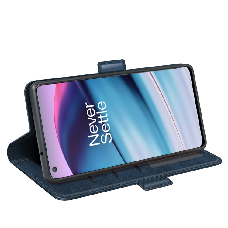 For OnePlus Nord CE 5G Dual-side Magnetic Buckle Horizontal Flip Leather Case with Holder & Card Slots & Wallet