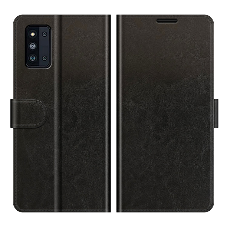 For Samsung Galaxy F52 5G R64 Texture Single Horizontal Flip Protective Case with Holder & Card Slots & Wallet& Photo Frame