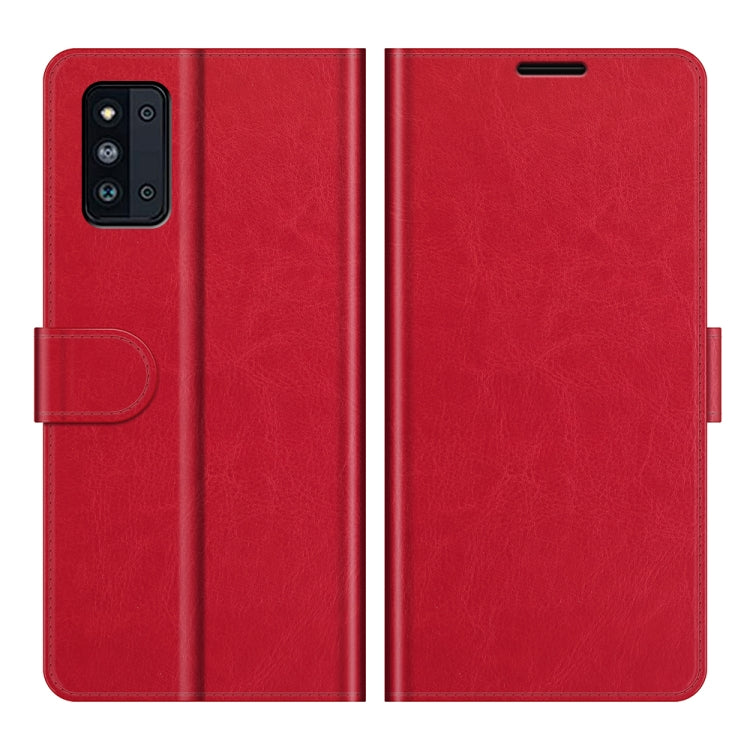 For Samsung Galaxy F52 5G R64 Texture Single Horizontal Flip Protective Case with Holder & Card Slots & Wallet& Photo Frame