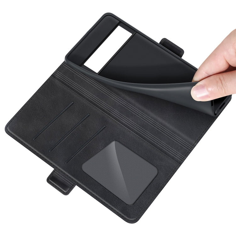For Google Pixel 6 Pro Dual-side Magnetic Buckle Horizontal Flip Leather Case with Holder & Card Slots & Wallet