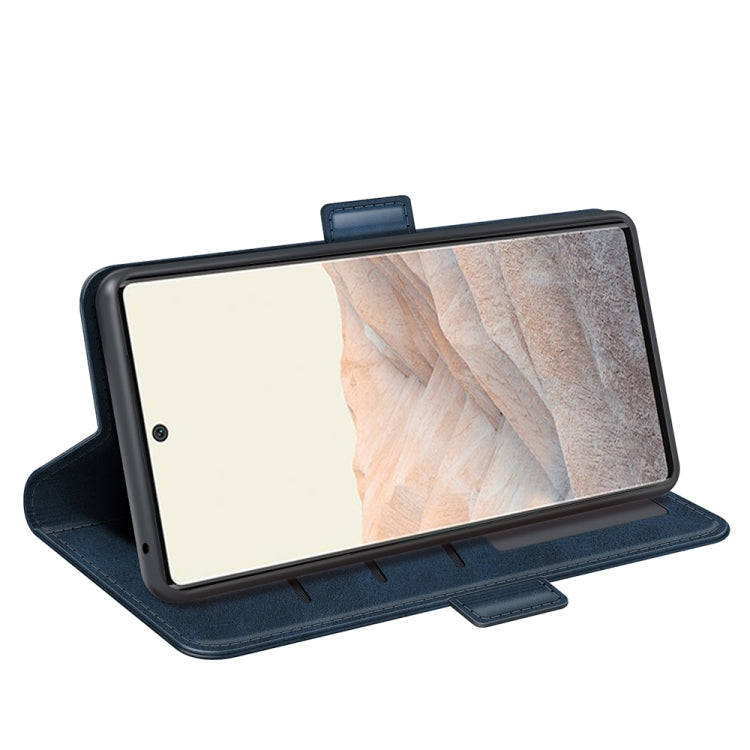 For Google Pixel 6 Pro Dual-side Magnetic Buckle Horizontal Flip Leather Case with Holder & Card Slots & Wallet