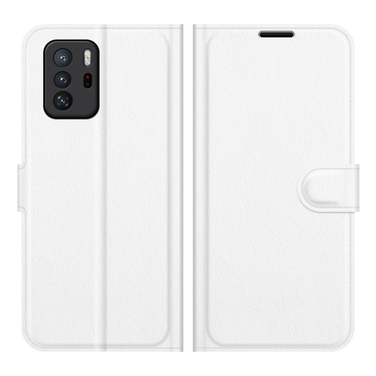 For Xiaomi Poco X3 GT Litchi Texture Flip Leather Phone Case