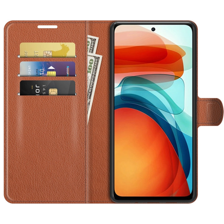For Xiaomi Poco X3 GT Litchi Texture Flip Leather Phone Case