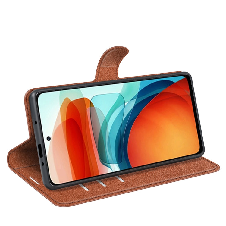 For Xiaomi Poco X3 GT Litchi Texture Flip Leather Phone Case