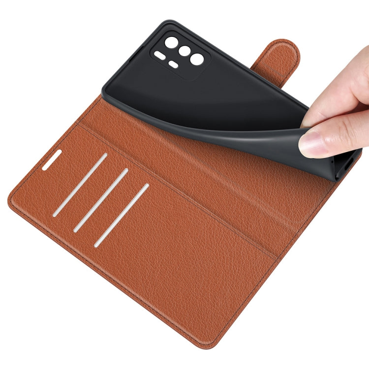 For Xiaomi Poco X3 GT Litchi Texture Flip Leather Phone Case