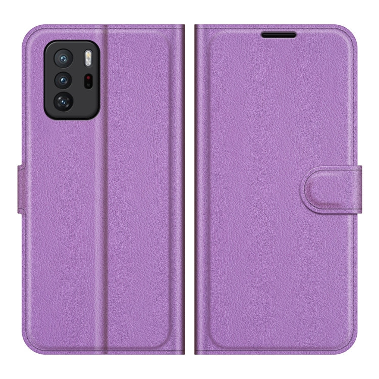 For Xiaomi Poco X3 GT Litchi Texture Flip Leather Phone Case