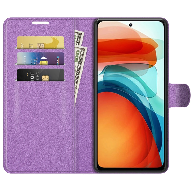 For Xiaomi Poco X3 GT Litchi Texture Flip Leather Phone Case