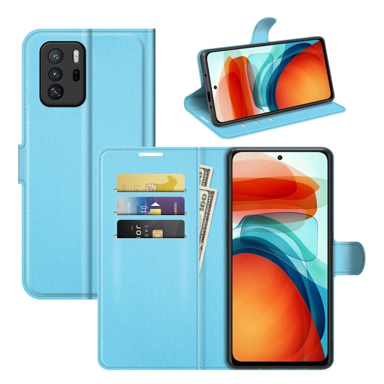 For Xiaomi Poco X3 GT Litchi Texture Flip Leather Phone Case