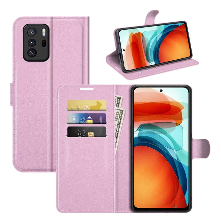 For Xiaomi Poco X3 GT Litchi Texture Flip Leather Phone Case