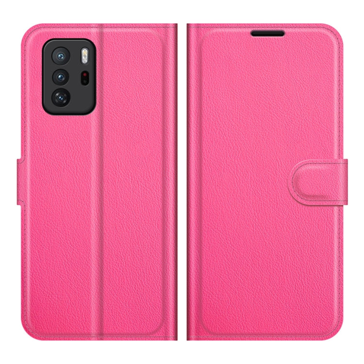 For Xiaomi Poco X3 GT Litchi Texture Flip Leather Phone Case