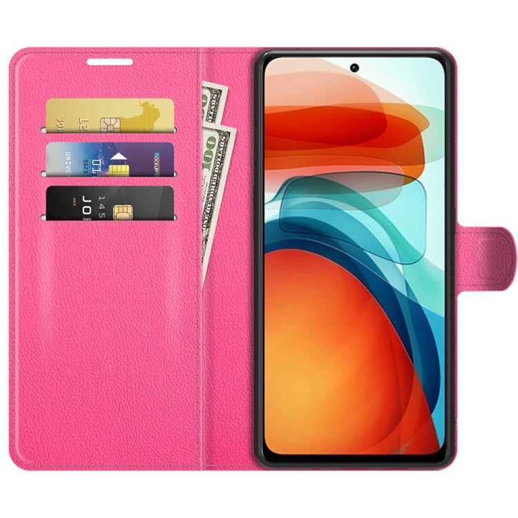 For Xiaomi Poco X3 GT Litchi Texture Flip Leather Phone Case