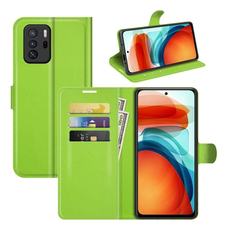 For Xiaomi Poco X3 GT Litchi Texture Flip Leather Phone Case