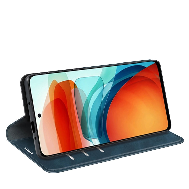 For Xiaomi Redmi Note 10 Pro 5G China / Poco X3 GT Retro-skin Business Magnetic Suction Leather Case with Holder & Card Slots & Wallet
