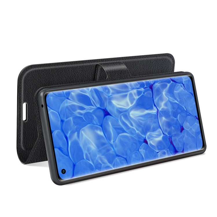 For OPPO Reno6 Pro+ 5G Litchi Texture Horizontal Flip Protective Case with Holder & Card Slots & Wallet