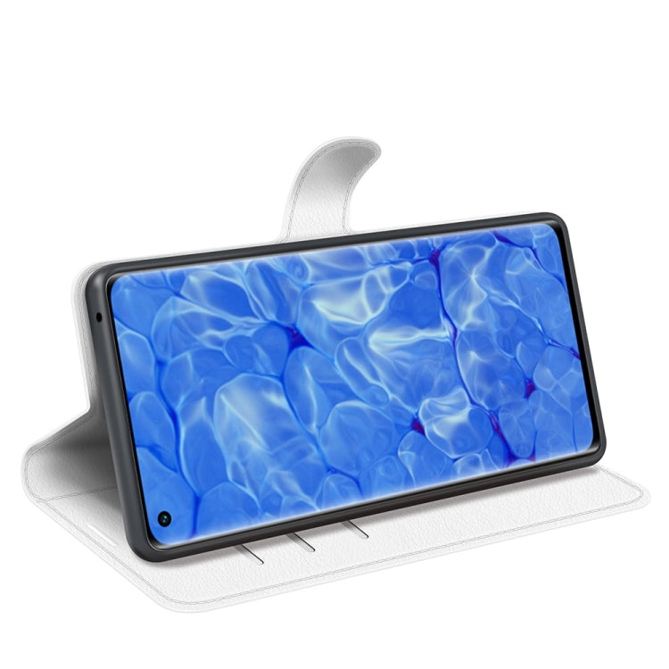 For OPPO Reno6 Pro+ 5G Litchi Texture Horizontal Flip Protective Case with Holder & Card Slots & Wallet