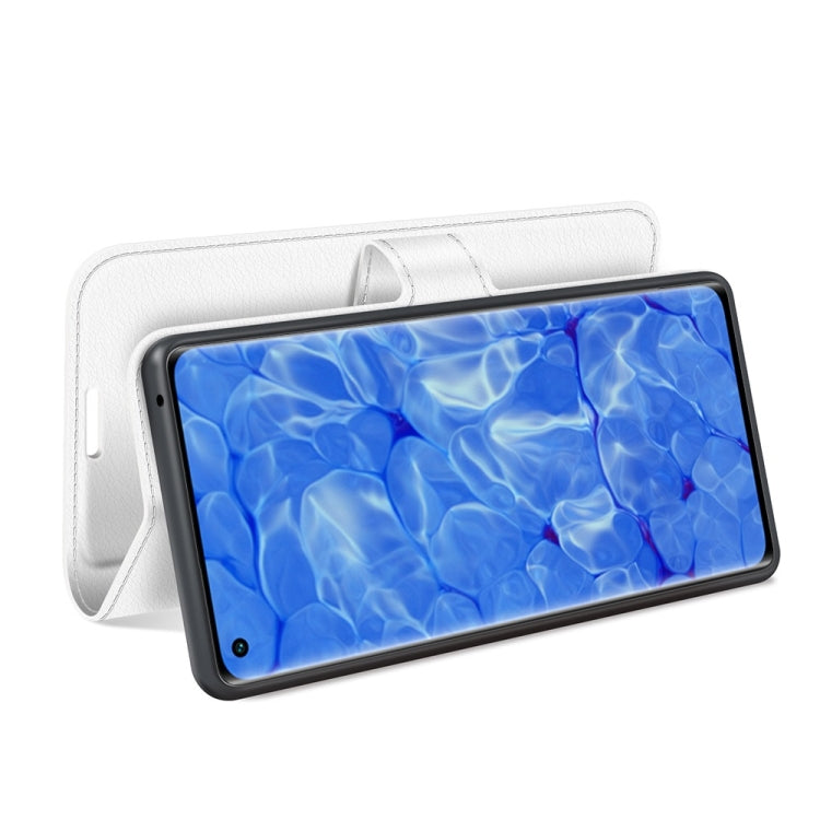 For OPPO Reno6 Pro+ 5G Litchi Texture Horizontal Flip Protective Case with Holder & Card Slots & Wallet