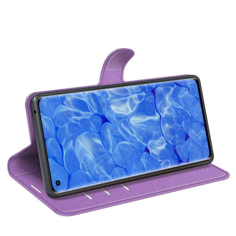 For OPPO Reno6 Pro+ 5G Litchi Texture Horizontal Flip Protective Case with Holder & Card Slots & Wallet