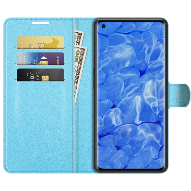 For OPPO Reno6 Pro+ 5G Litchi Texture Horizontal Flip Protective Case with Holder & Card Slots & Wallet