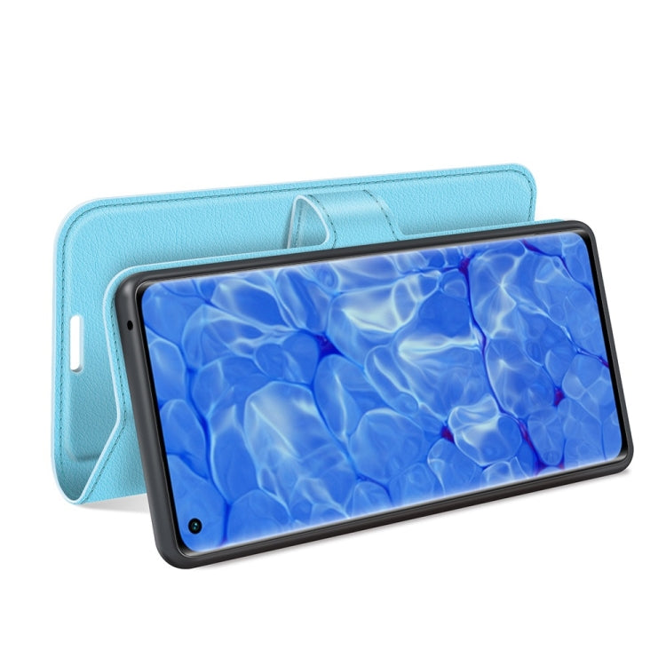 For OPPO Reno6 Pro+ 5G Litchi Texture Horizontal Flip Protective Case with Holder & Card Slots & Wallet