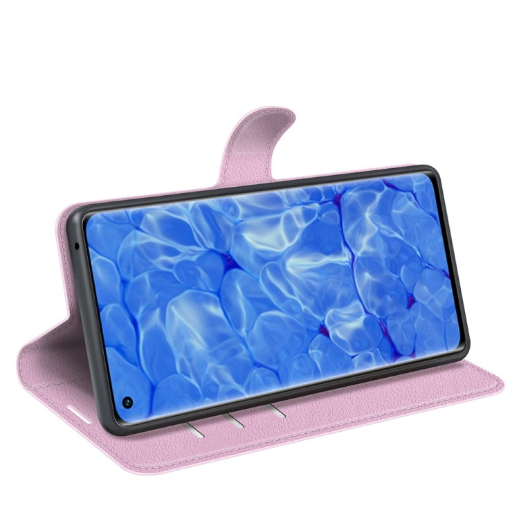 For OPPO Reno6 Pro+ 5G Litchi Texture Horizontal Flip Protective Case with Holder & Card Slots & Wallet