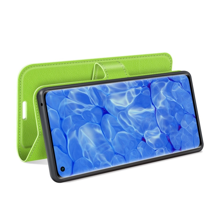 For OPPO Reno6 Pro+ 5G Litchi Texture Horizontal Flip Protective Case with Holder & Card Slots & Wallet