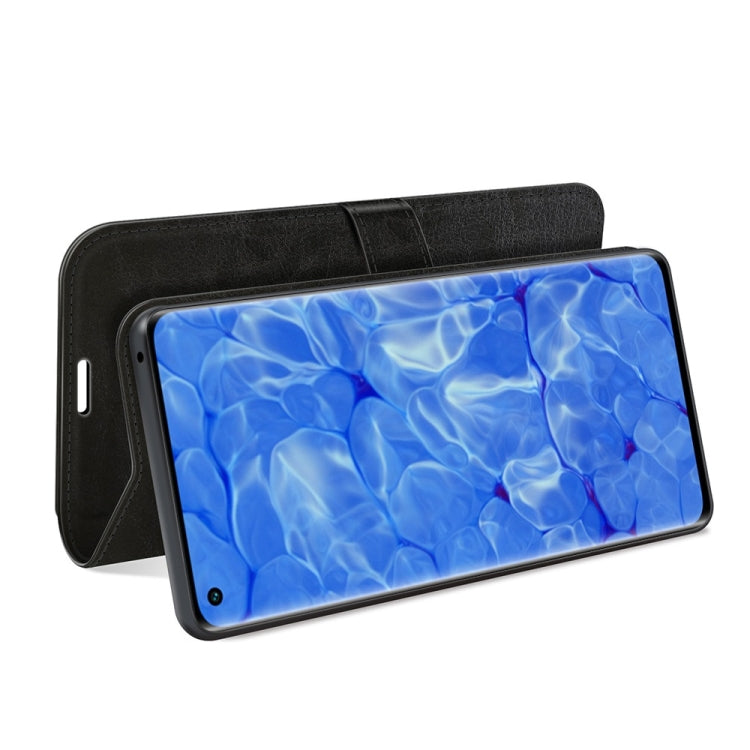 For OPPO Reno6 Pro+ 5G R64 Texture Single Horizontal Flip Protective Case with Holder & Card Slots & Wallet& Photo Frame