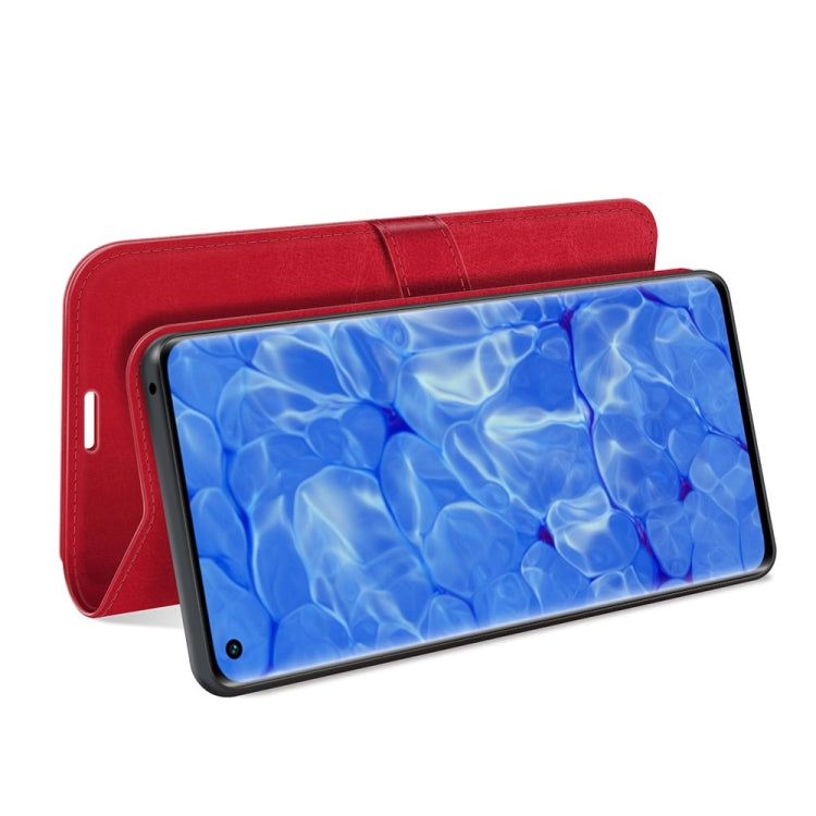 For OPPO Reno6 Pro+ 5G R64 Texture Single Horizontal Flip Protective Case with Holder & Card Slots & Wallet& Photo Frame