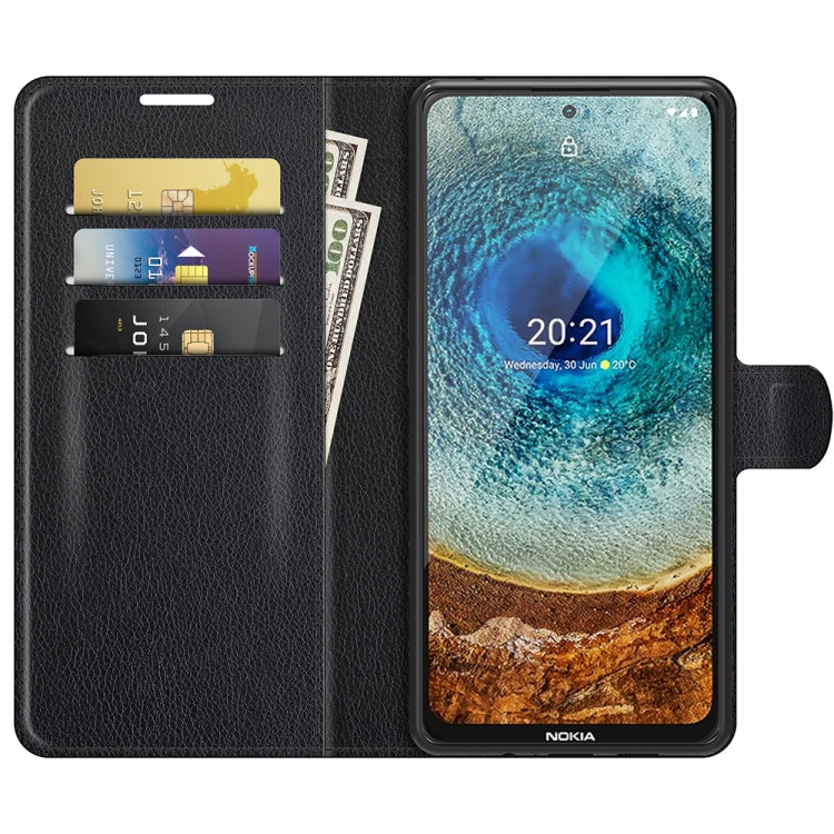 For Nokia X10/X20 Litchi Texture Horizontal Flip Protective Case with Holder & Card Slots & Wallet