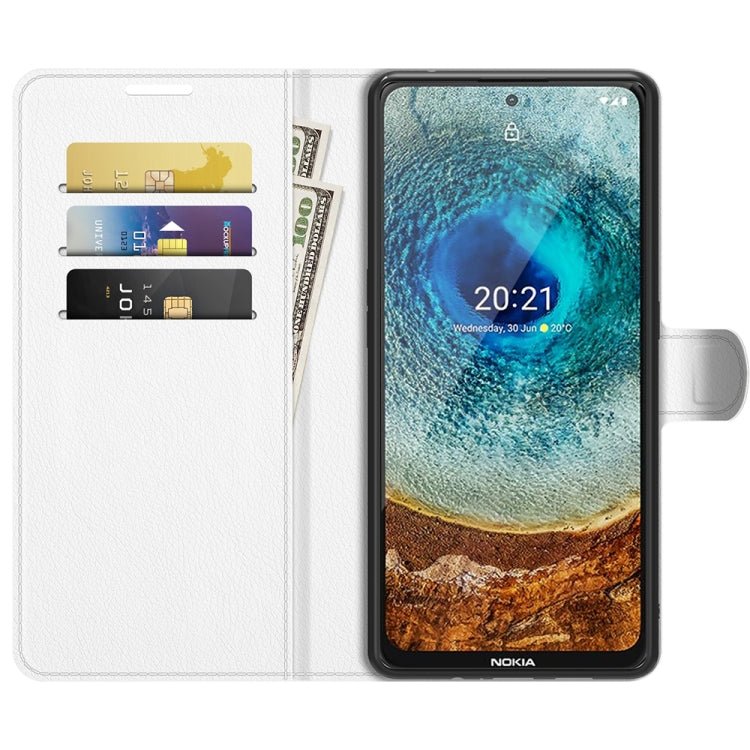 For Nokia X10/X20 Litchi Texture Horizontal Flip Protective Case with Holder & Card Slots & Wallet
